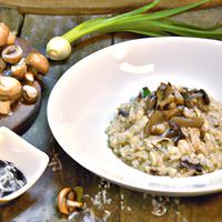 Mushrooms risotto