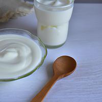 Natural yoghurt without sugar