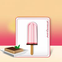 Neopolitan popsicle