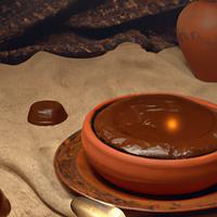 No sugar chocolate pudding