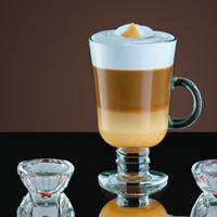 Non-fat macchiato