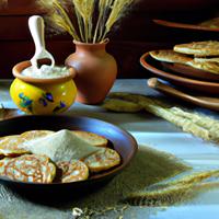 Oat flour pancakes