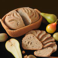 Oat flour pear bread