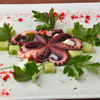 Octopus carpaccio