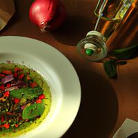Olive oil vinaigrette dressing