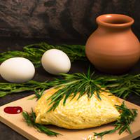 Omelette au fromage
