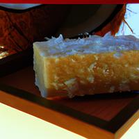 One coconut bar protein