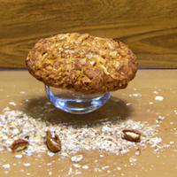 One oatmeal cookie