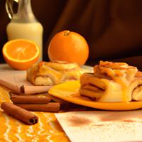 Orange cinnamon rolls