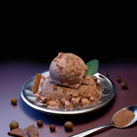 Ovomaltine ice cream