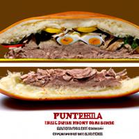 Panera tuna sandwich half