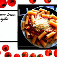 Pasta pomodoro cheese