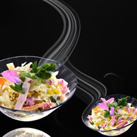 Pasta salad with vegetables and ham