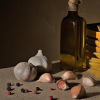 Pasta with garlic and oil
