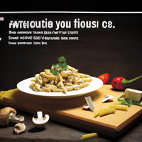 Penne sauce mushroom