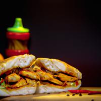 Peri peri chicken sandwich