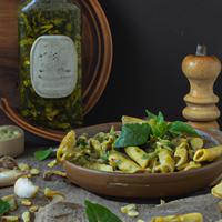 Pesto penne pasta