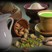Pistachio creamer