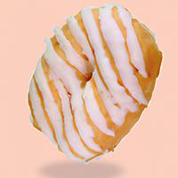 Plain medium donut