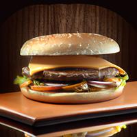 Plain quarter pounder