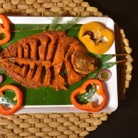 Pomfret fish fry