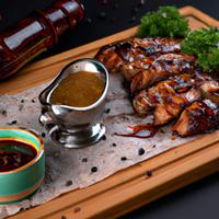 Pork in bbq sauce