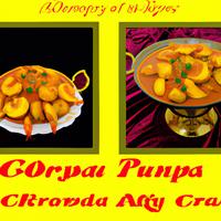 Potato shrimp curry