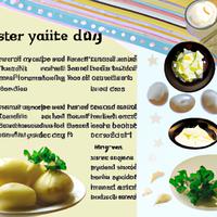 Potatoes with mayonnaise