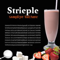 Premier strawberry protein shake