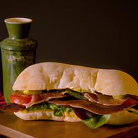 Prisciutto sandwich