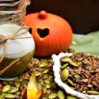 Pumpkin flax seed granola