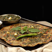 Punjabi methi paratha