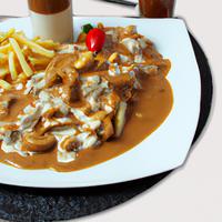 Putengeschnetzeltes mit sahnesauce