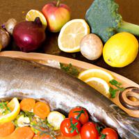 Rainbow trout fish