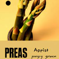 Raw asparagus spear
