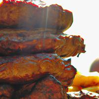 Red meat bbq pieces