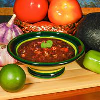 Red tomatillo salsa