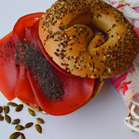 Reduced calori bagel