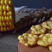 Rice crackers with corn flavour