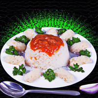 Rice in tomato sauce