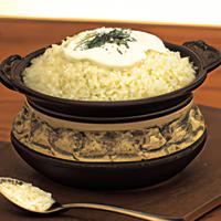 Rice with sour cream