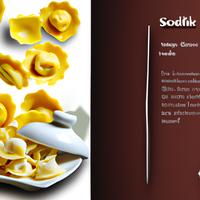 Ricotta tortaleni and sausage
