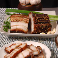 Roasted pork belly