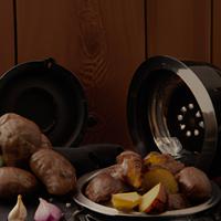 Roasted yukon potatoes