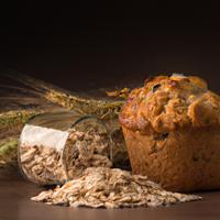 Rolled oats muffin