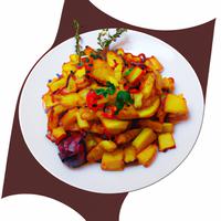 Royal bovaria fried potatoes