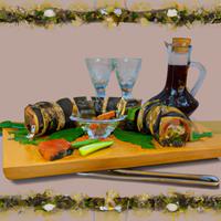 Salmon skin roll