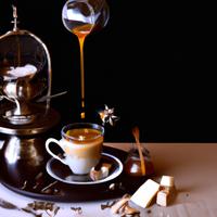 Salted caramel coffee