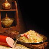 Sauerkraut with sausage