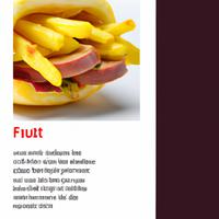 Sausage and fries sandwich